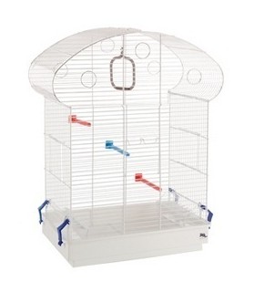 Bird cage with arched...