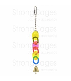 Acrylic toy pinions with bell