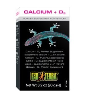 Exo terra Calcium + D3 40gr