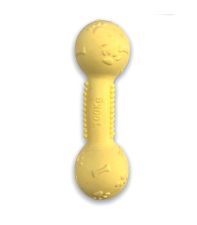 Yellow teether rubber weight