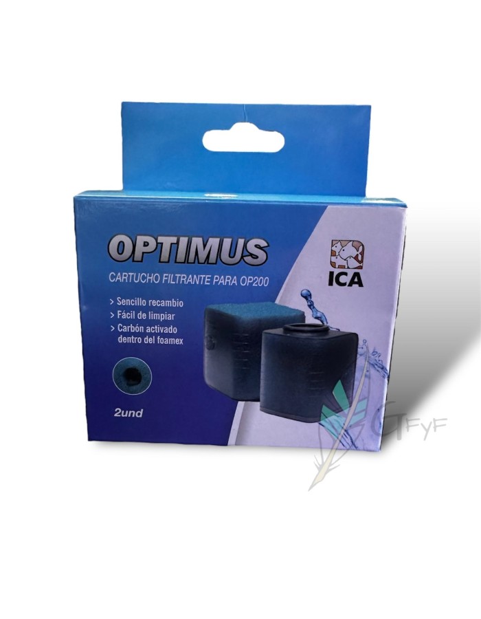 Cartucho de filtro para OP200 Optimus