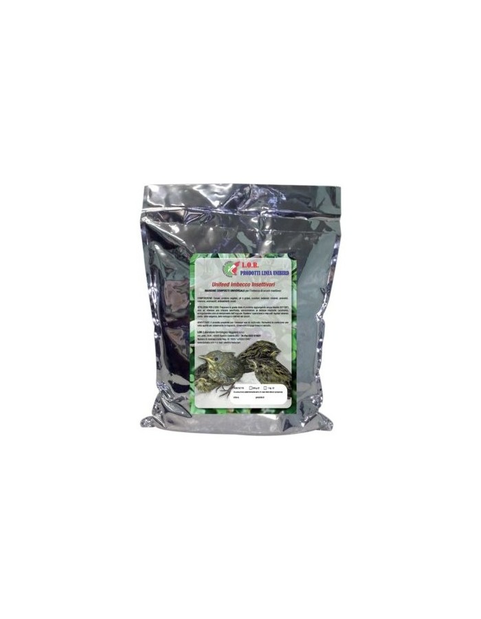 PAPILLA EMBUCHE INSECTÍVOROS LOR UNIFEED 1KG.