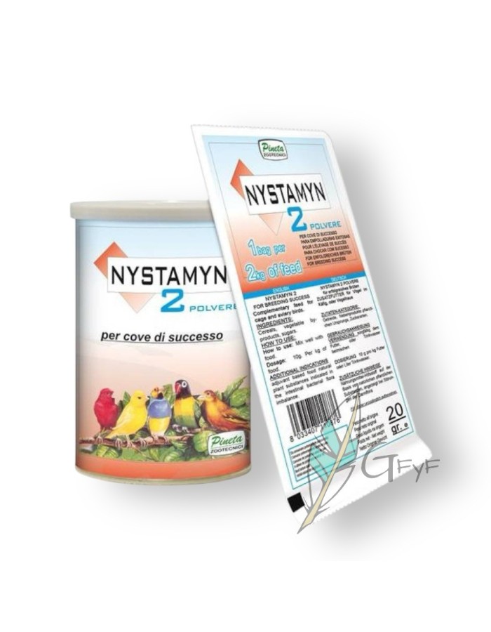 Nystamin 2 250gr (Favorece la Eclosión) Pineta